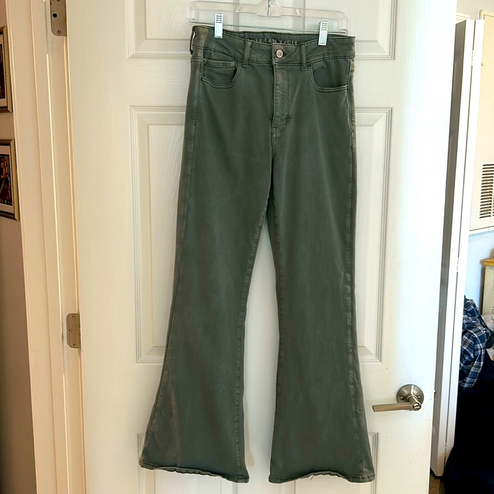 Army Green American Eagle jeans